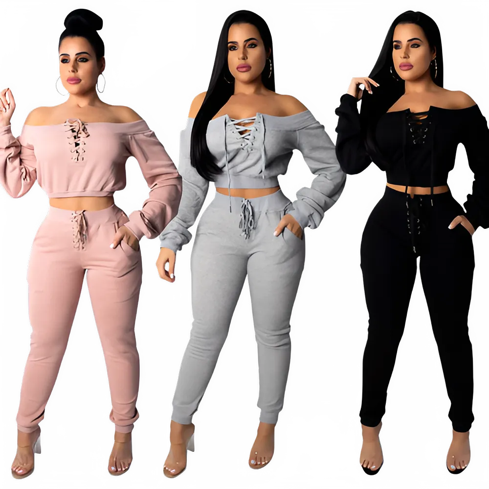 Women's Long Sleeve Tracksuit Set - Winter Ready