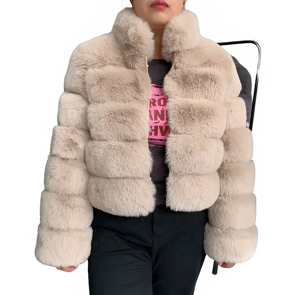2024 Women's Faux Fur Winter Coat - Warm & Stylish